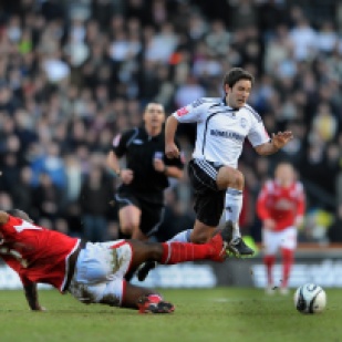 Derby County's Lee Johnson.